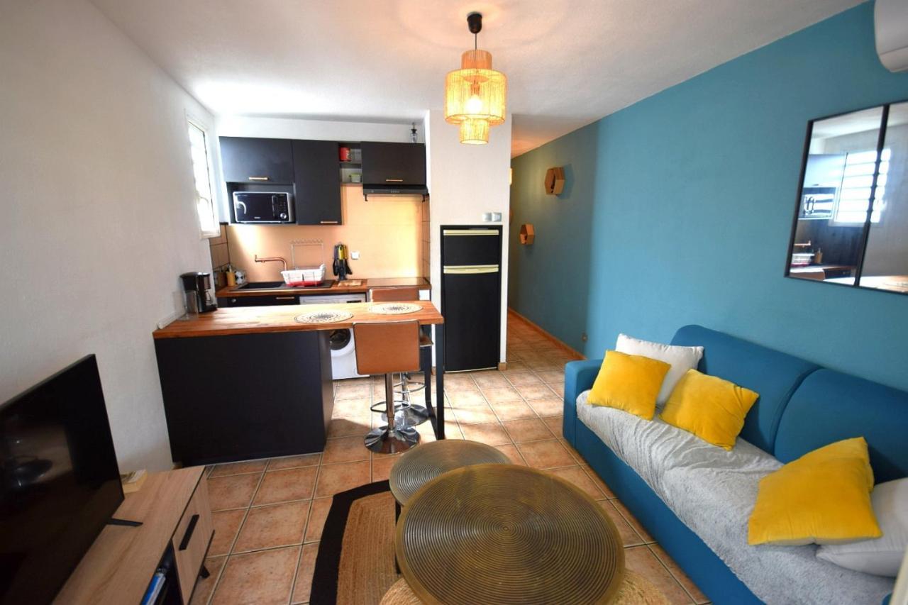 La Bulle Bleue - Coeur De St Gilles Les Bains Apartment Filaos Bagian luar foto